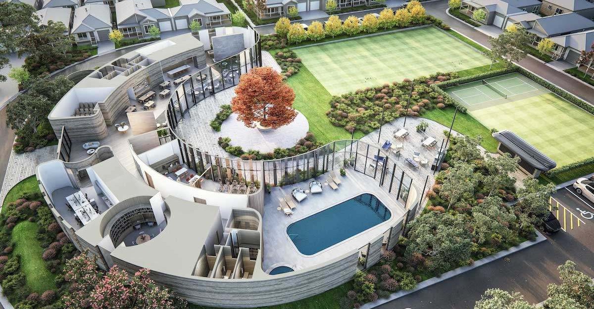 LMD Clubhouse Aerial view