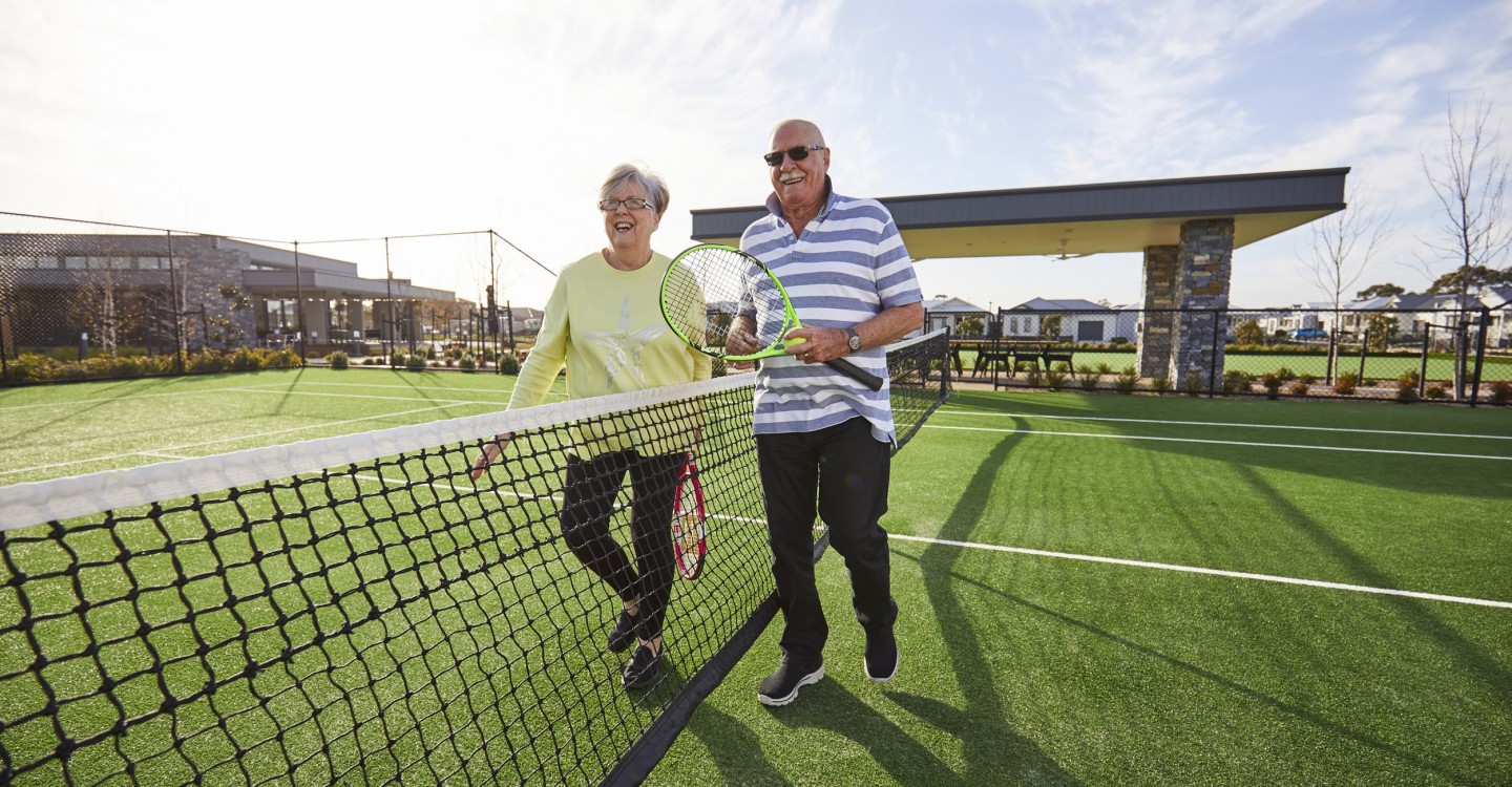 Lifestyle berwick waters tennis playing