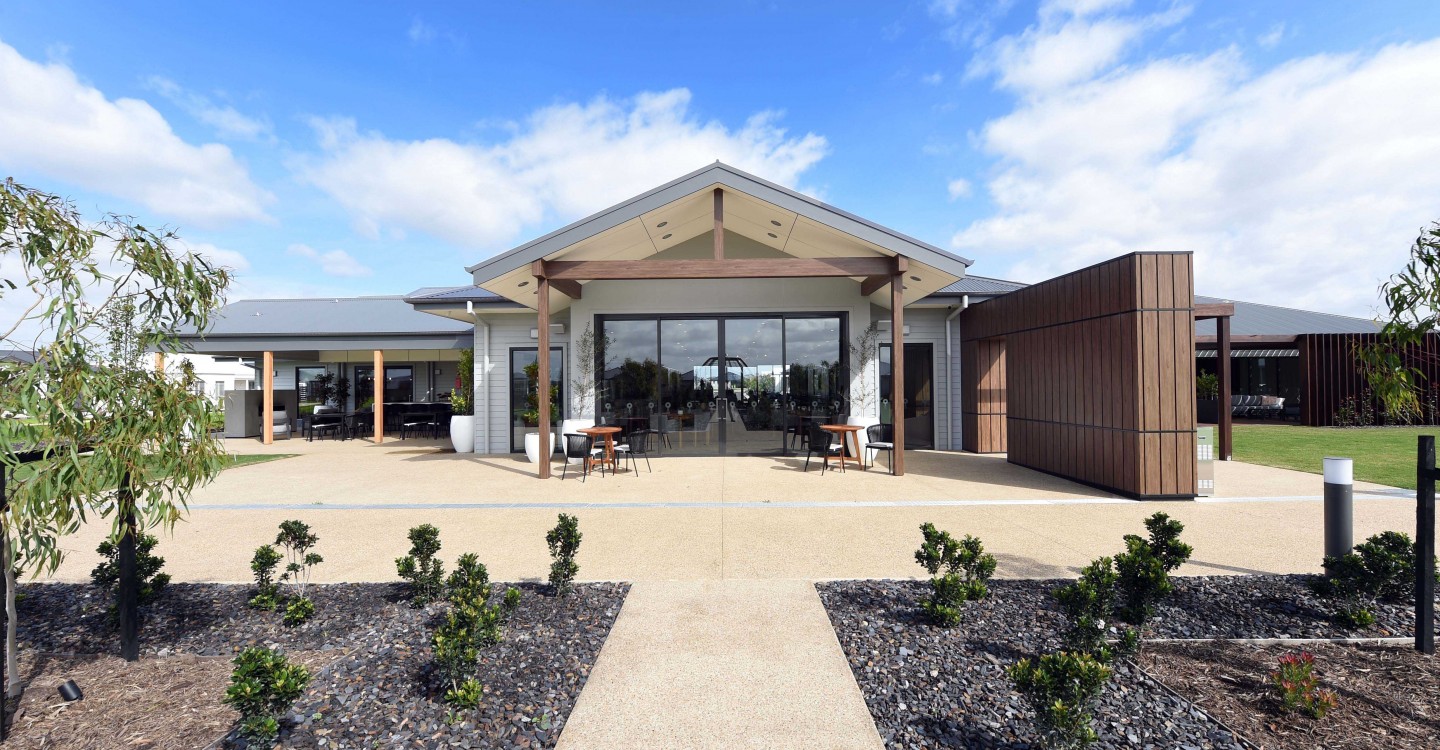 Kaduna Park Clubhouse Exterior Rear Entry