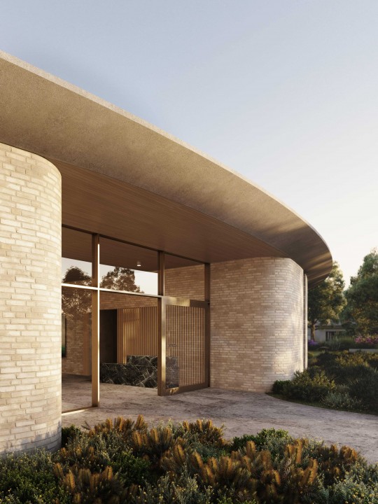 Meridian Clubhouse Outdoor Entrance