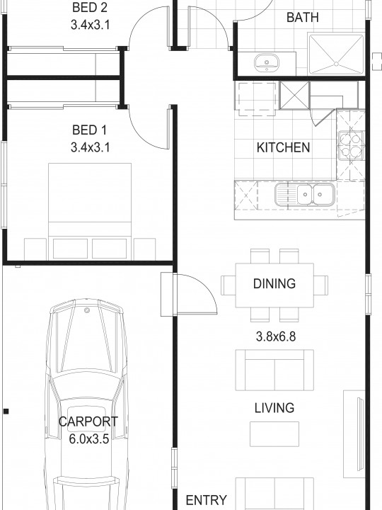 Floorplan wimmera