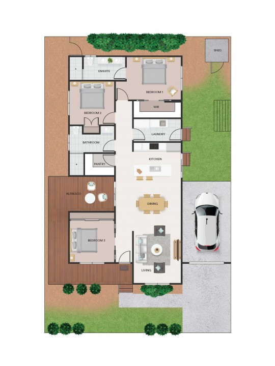 LSL DAWSON CNR LH A4 FA